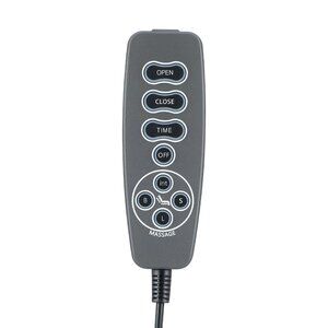 HRU109 Lift Chair Remote – 5 Pin Recliner Control w/ Heat, Massage, USB Port